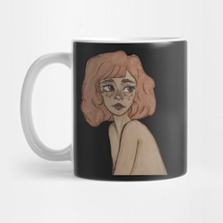 red hair woman Mug